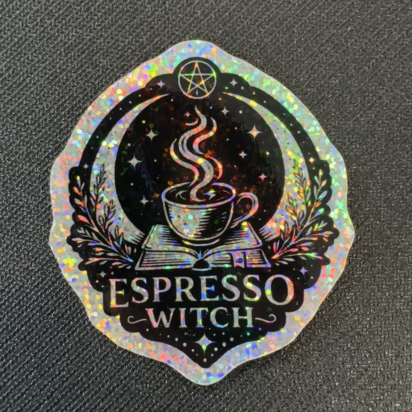The Holographic Sticker