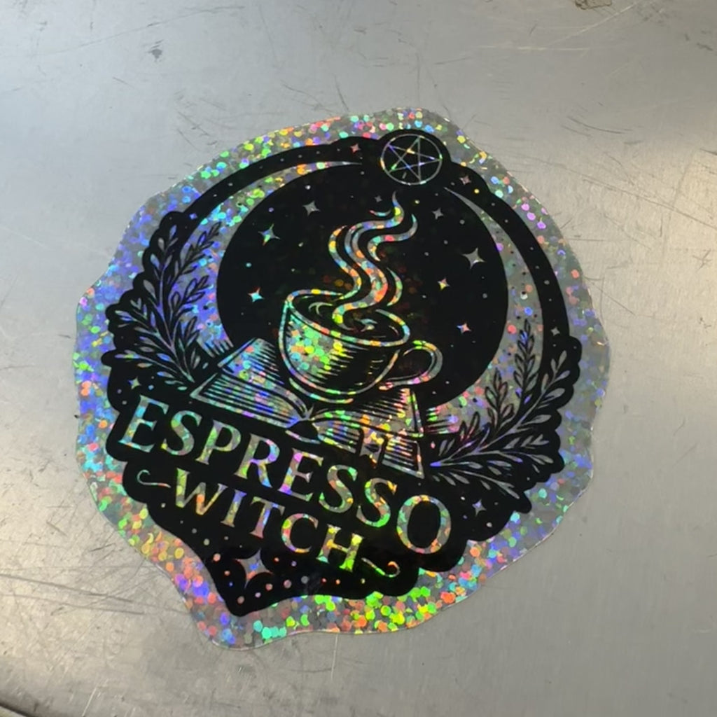 The Holographic Sticker